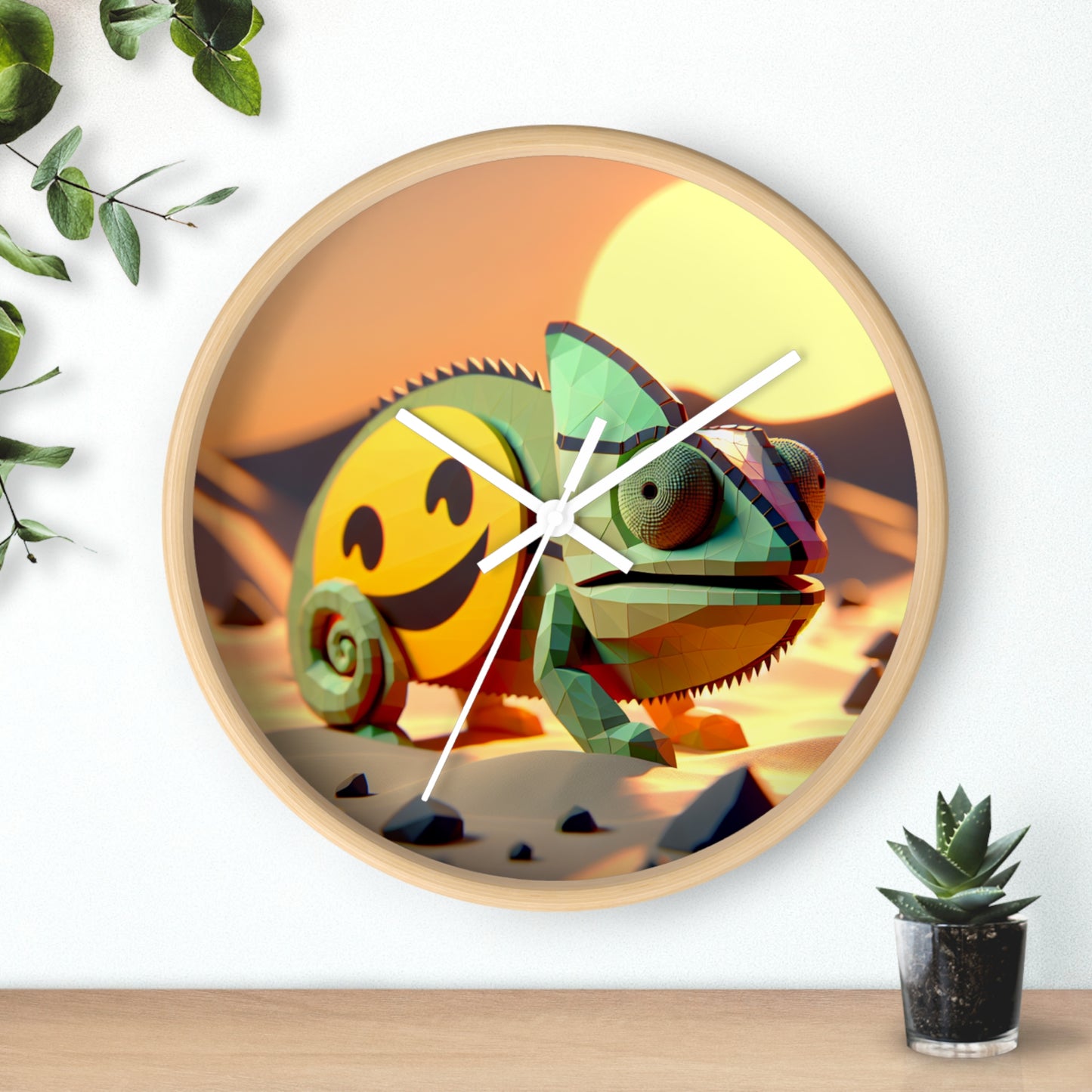 Desert Wall Clock