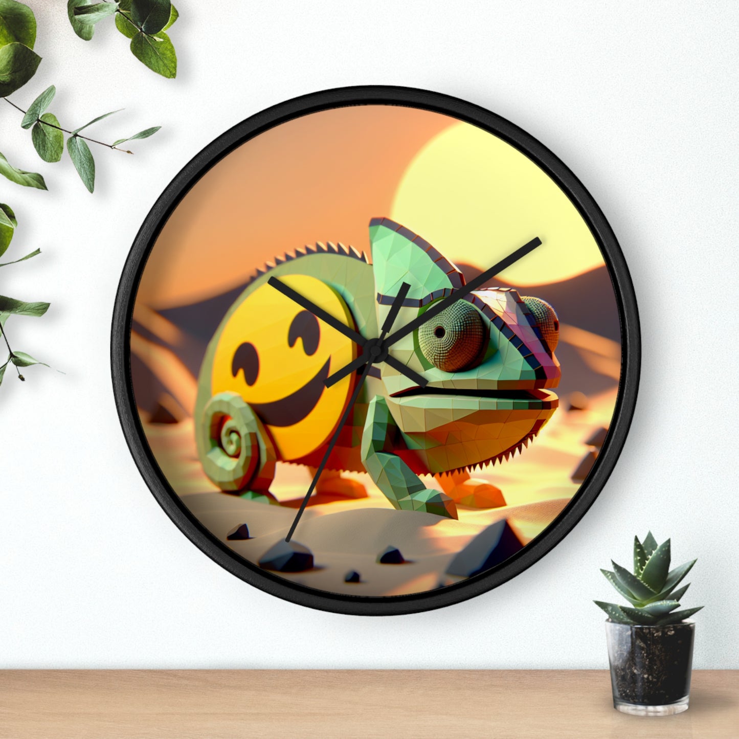 Desert Wall Clock