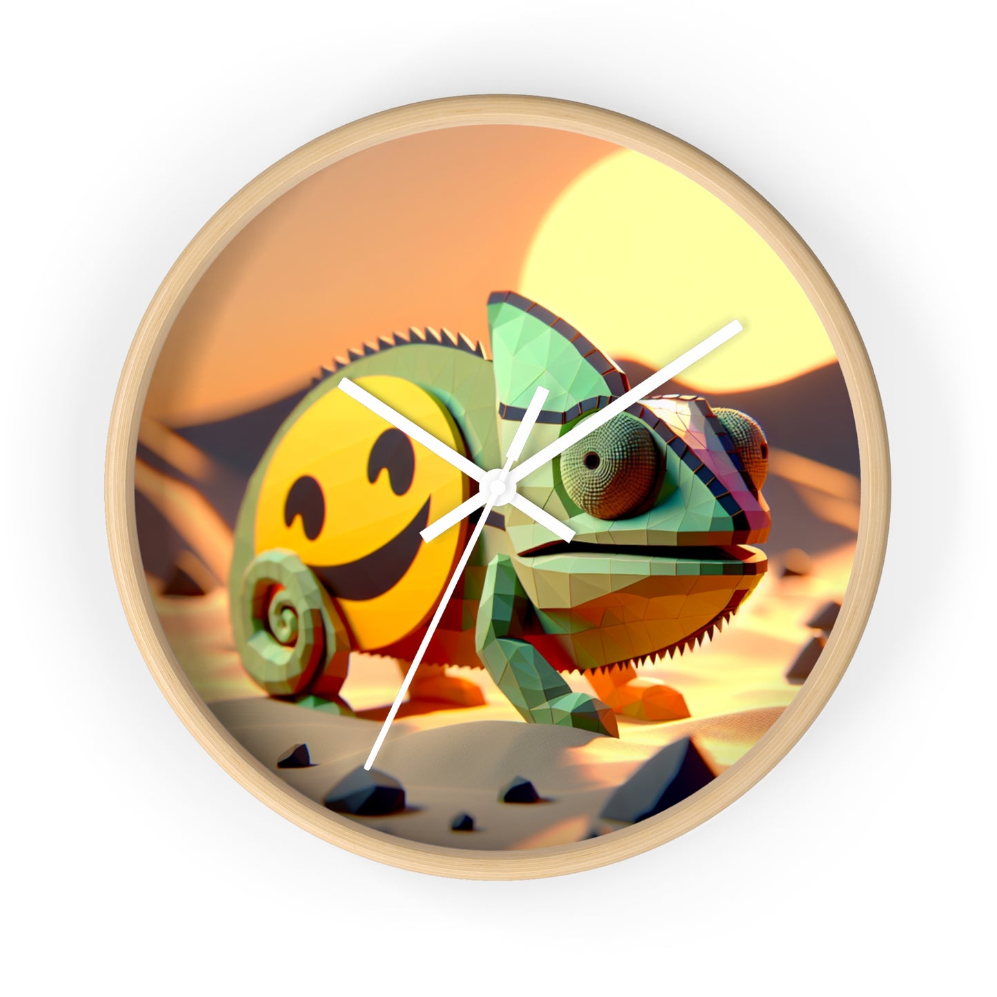 Desert Wall Clock
