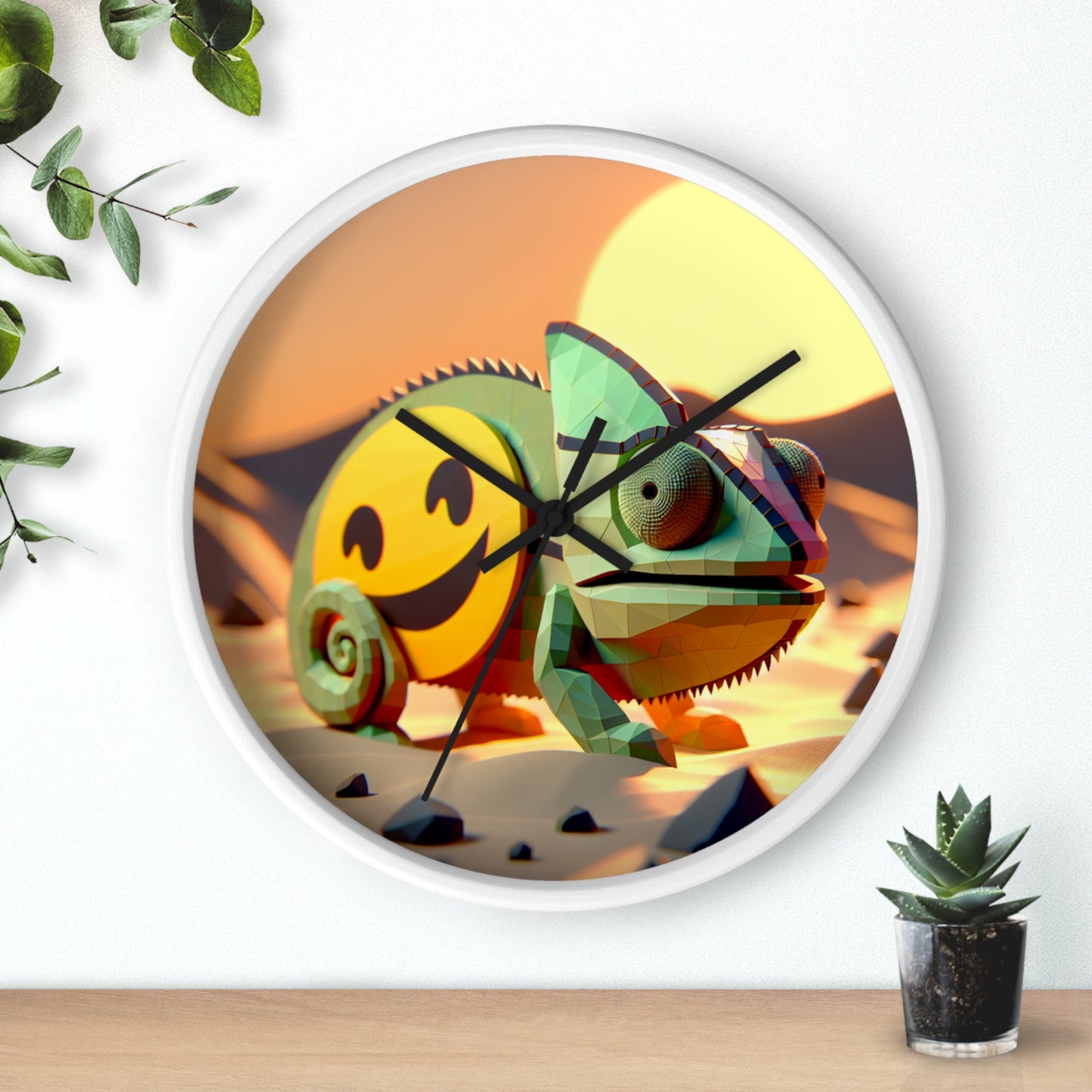 Desert Wall Clock