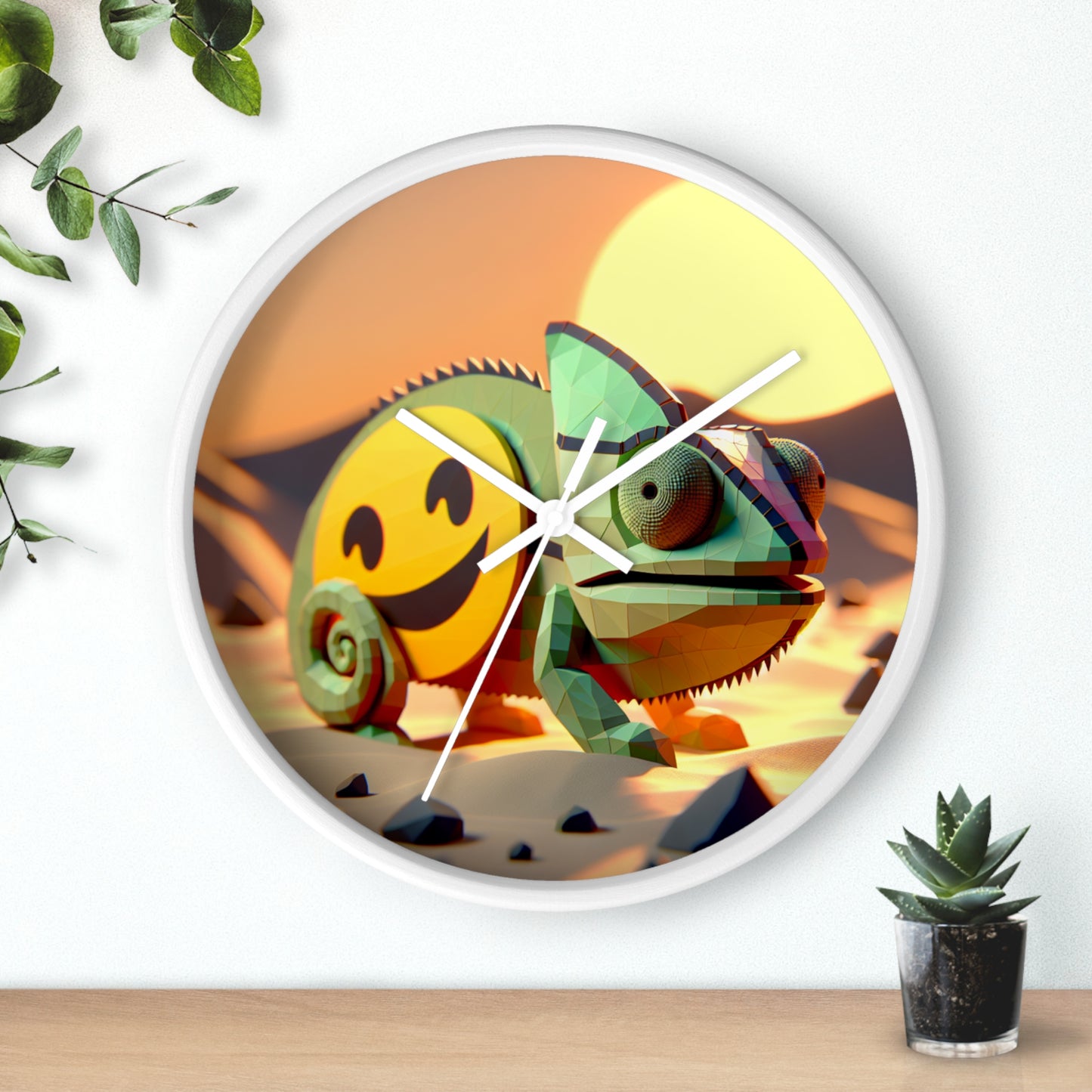 Desert Wall Clock