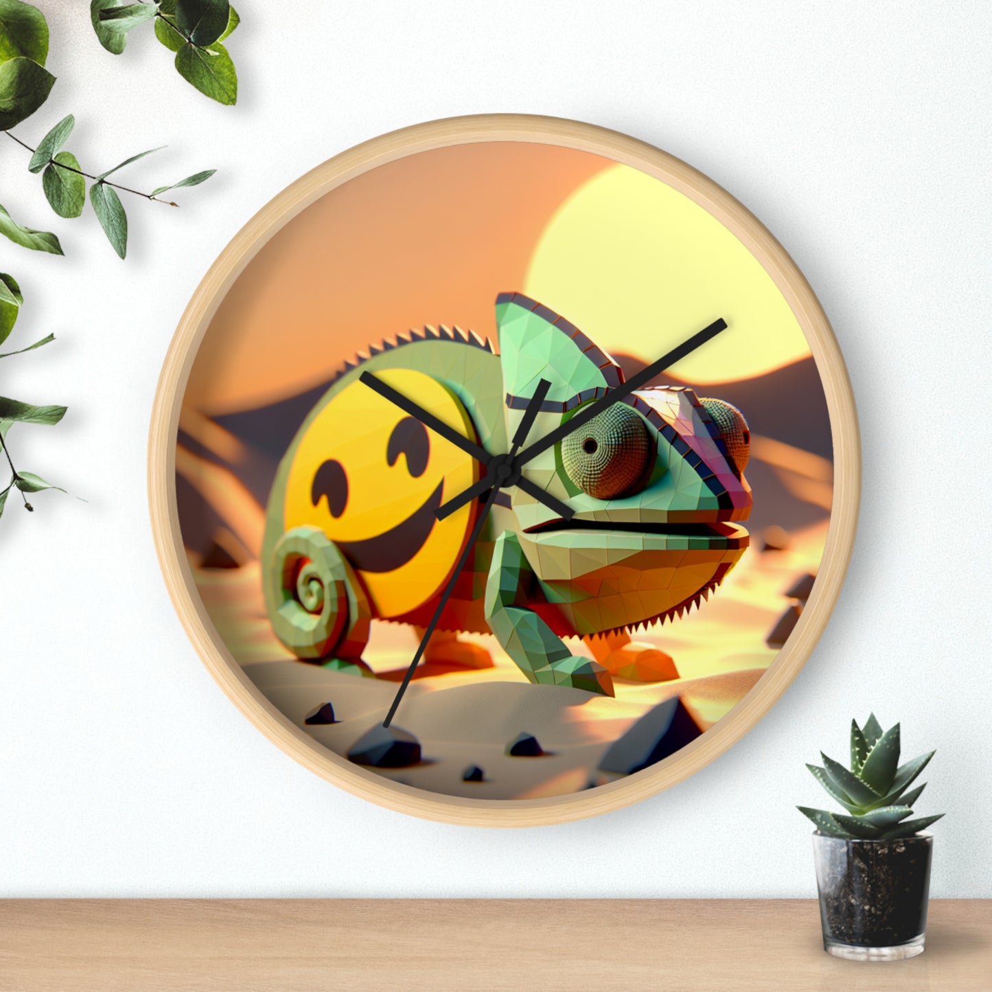 Desert Wall Clock