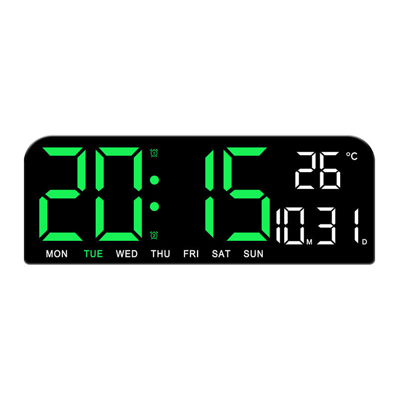 New Large Screen Alarm Clock Simple LED Table Clock