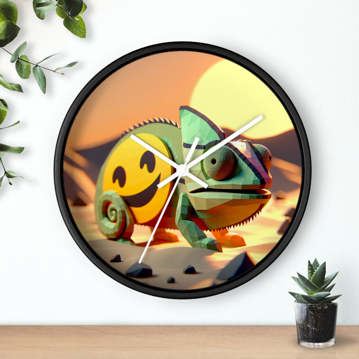 Desert Wall Clock