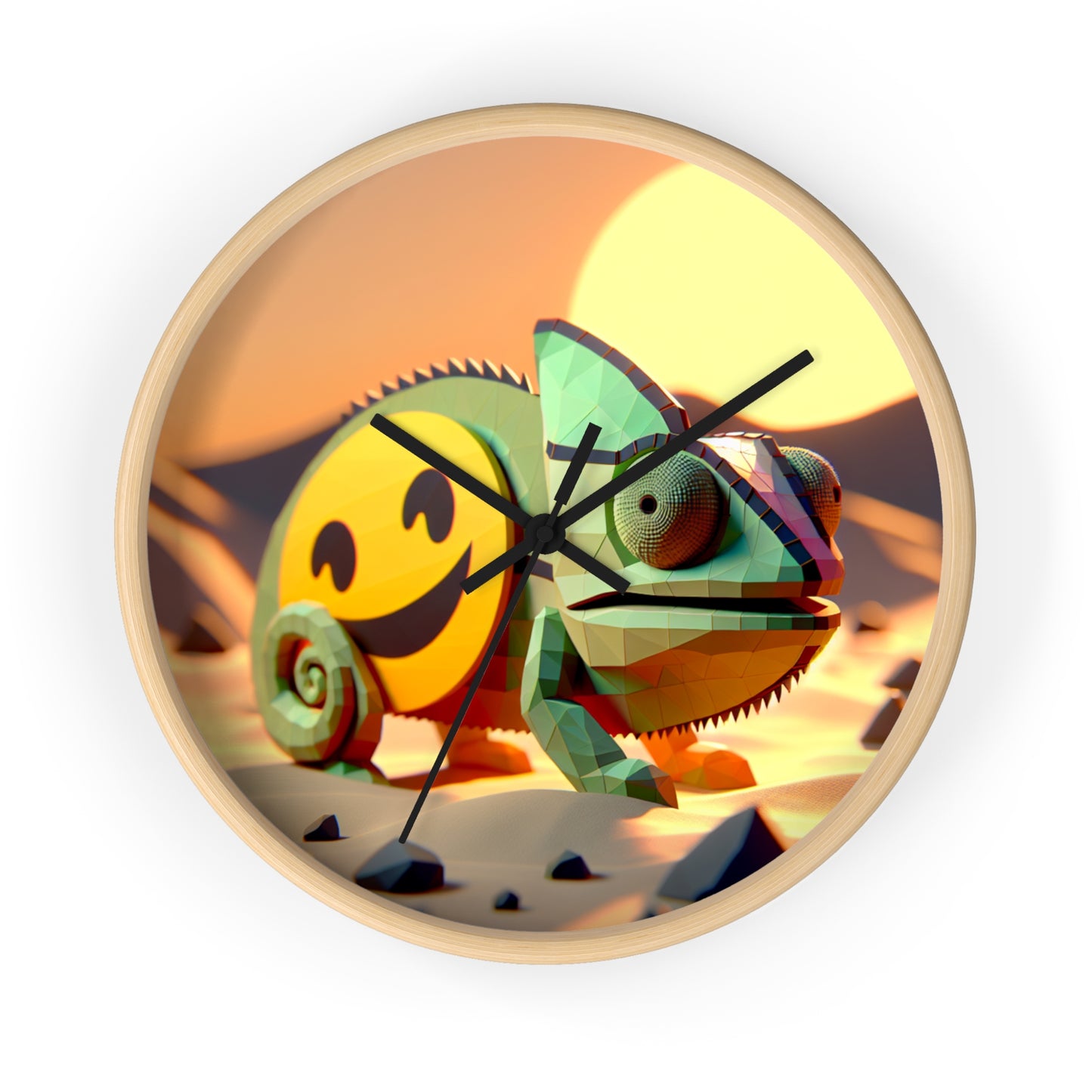Desert Wall Clock