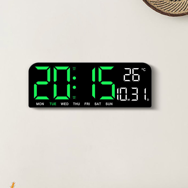 New Large Screen Alarm Clock Simple LED Table Clock